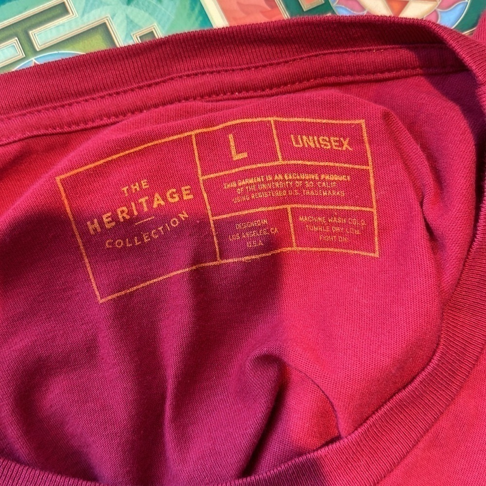 Camp David USC Trojans Cardinal Univ Of So Cal T-shirt Size XL - Picture 5 of 7